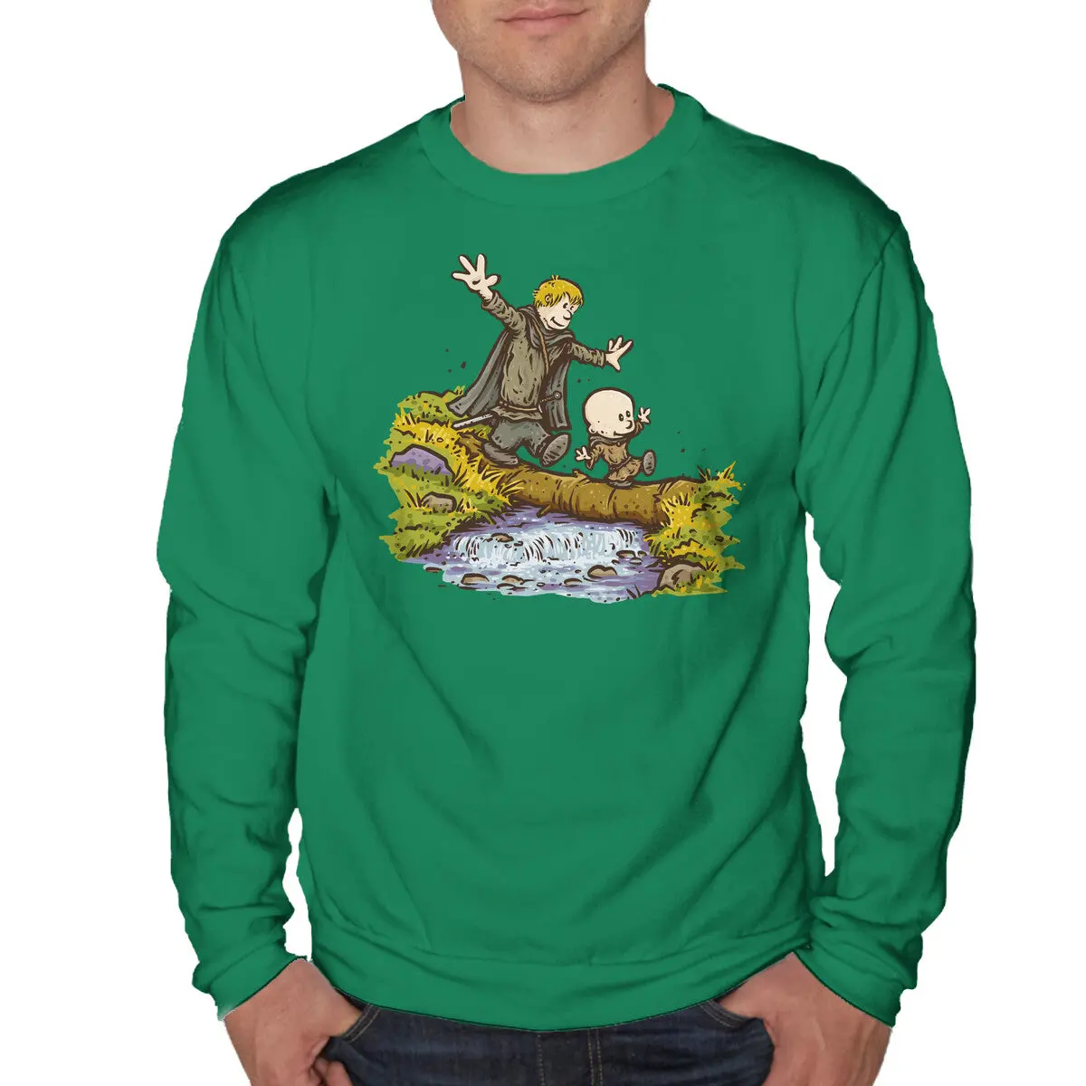 Hedge Knight and Egg Graphic Sweatshirt - Image 7