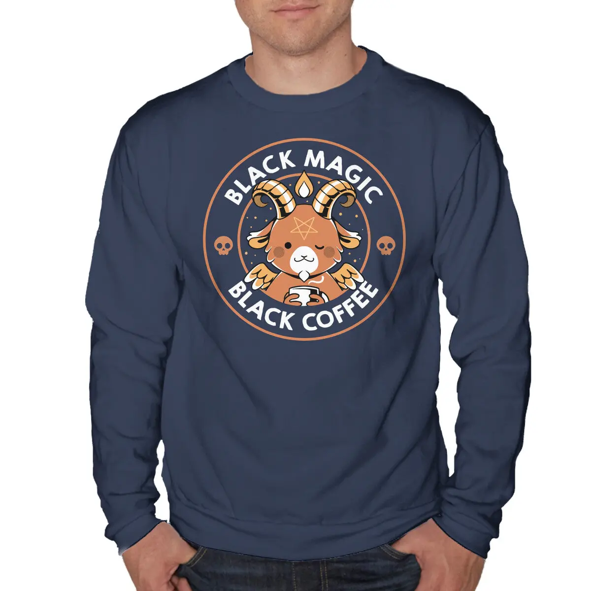 Black Coffee Magic Sweatshirt - Image 4
