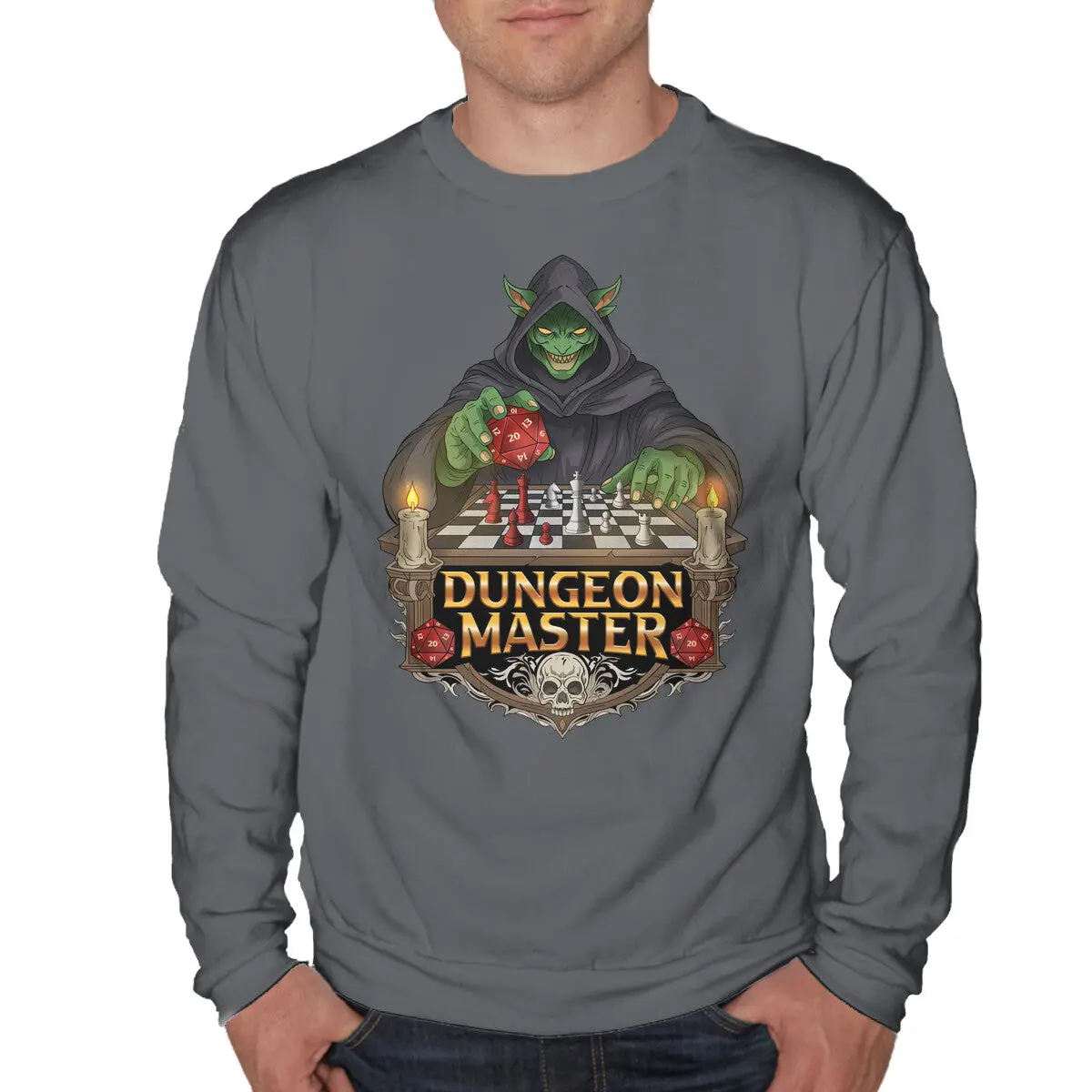 Dungeon Master Brain Sweatshirt - Image 7