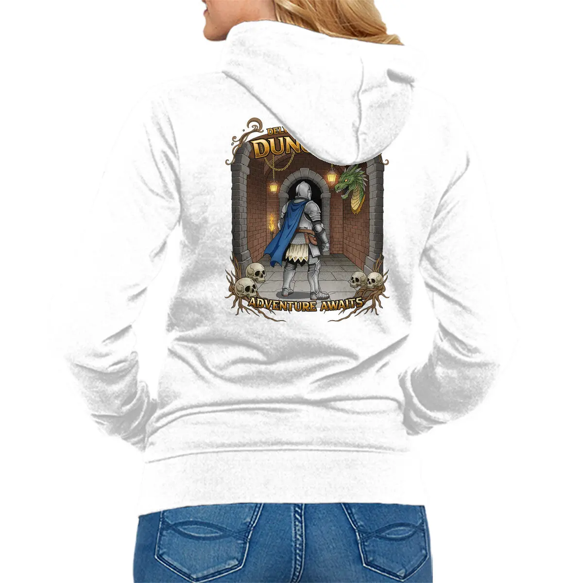 Dungeon Adventure Zip-Up Sweatshirt - Image 7