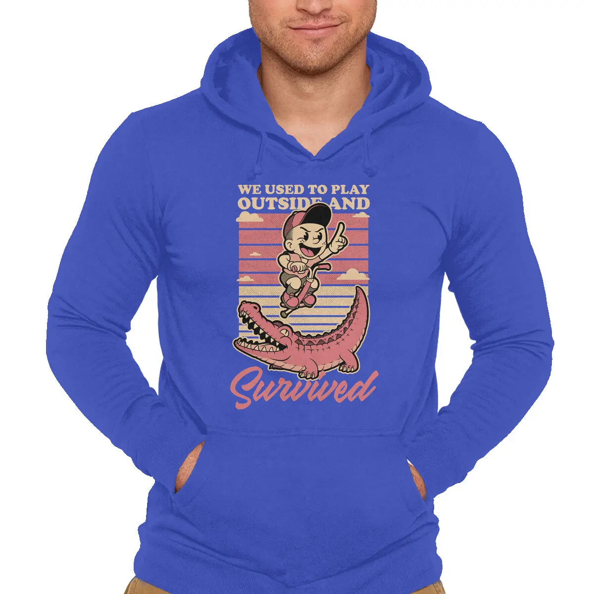 Playing Dangerous Vintage Pullover Sweatshirt - Image 10