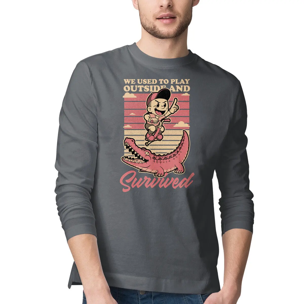 Retro Dangerous Play T-Shirt for Men - Image 7