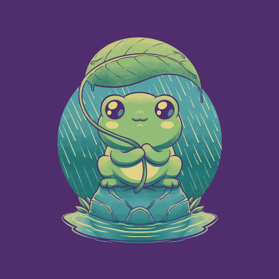 Rainy Day Cute Frog 16