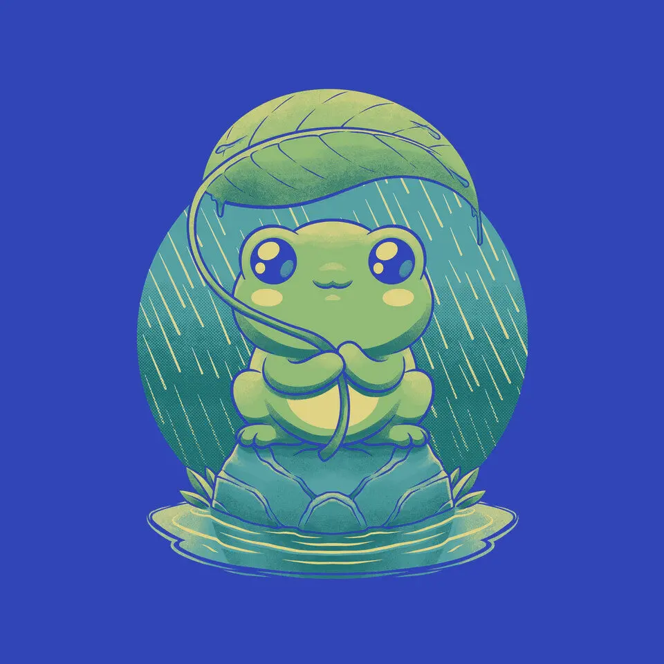 Rainy Day Cute Frog 9