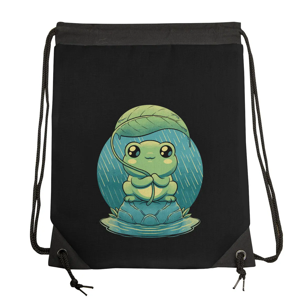 Rainy Day Cute Frog 4