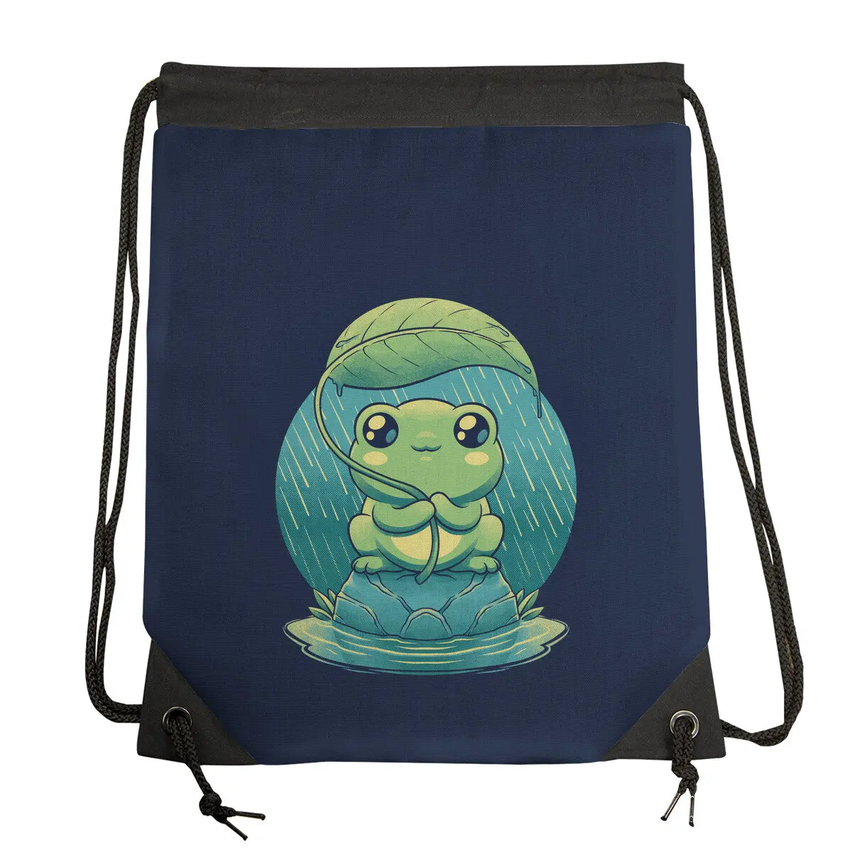 Rainy Day Cute Frog 1