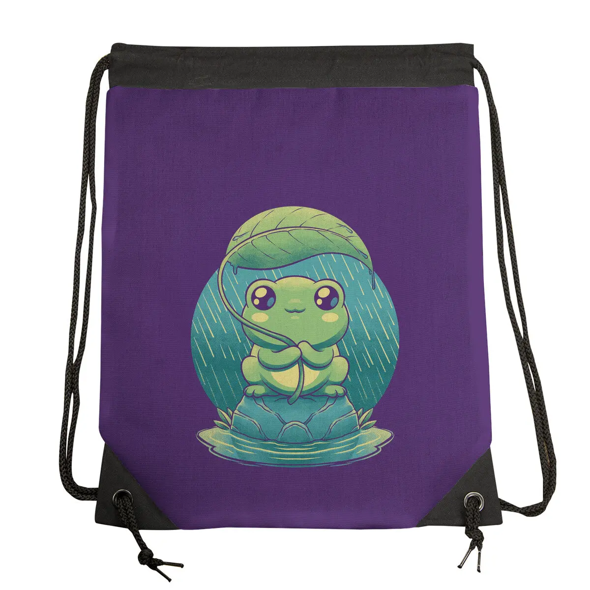 Rainy Day Cute Frog 4