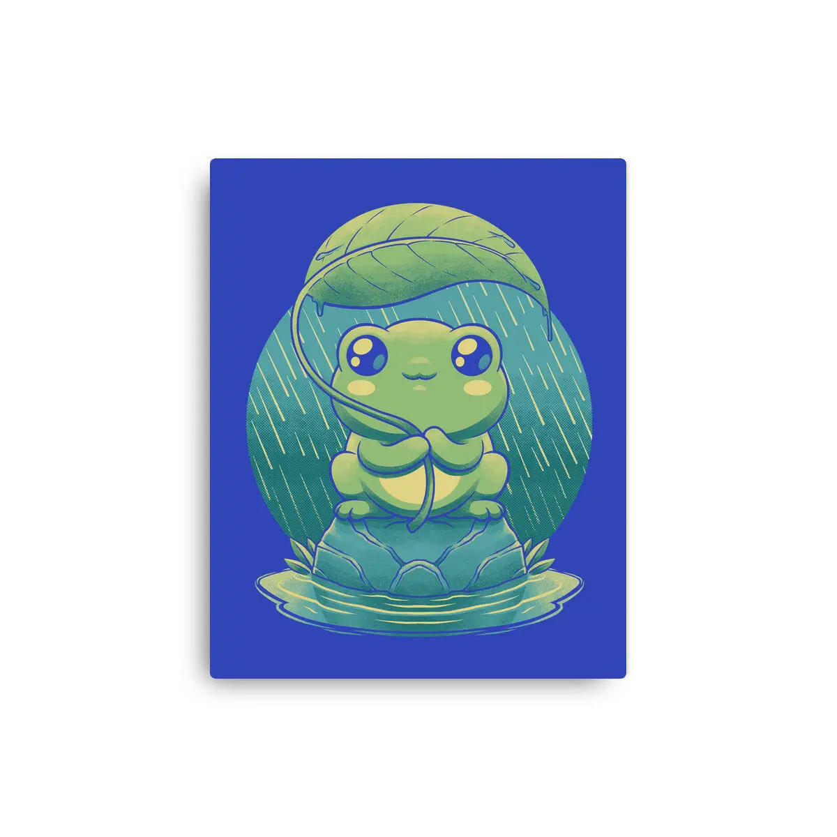 Rainy Day Cute Frog 7