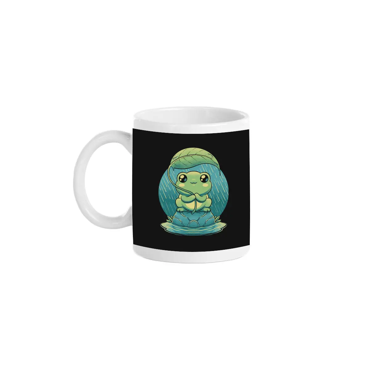 Rainy Day Cute Frog 4
