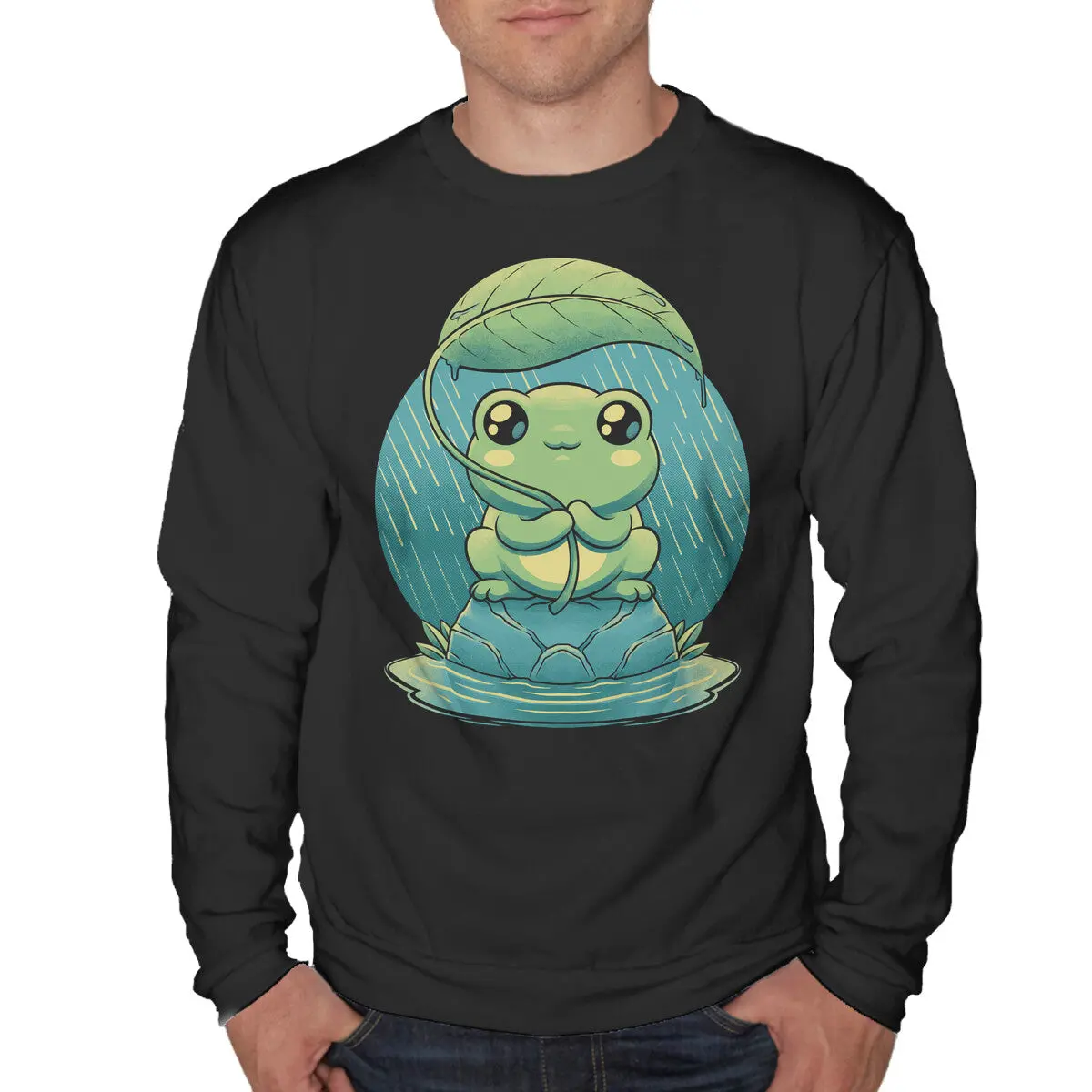 Rainy Day Cute Frog 7