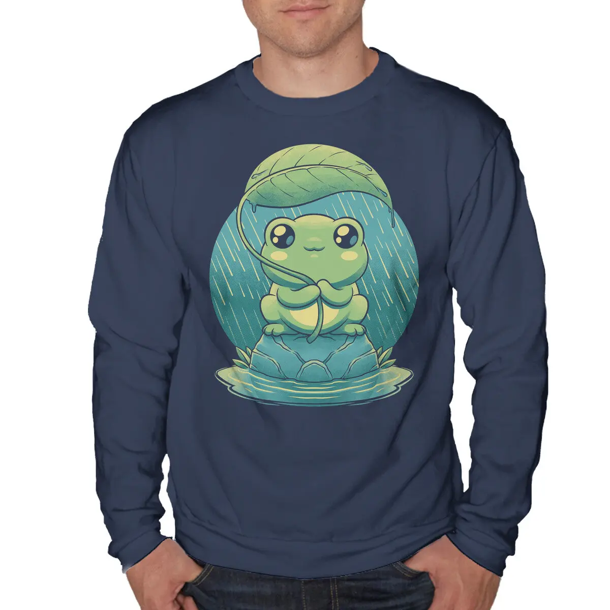 Rainy Day Cute Frog 1
