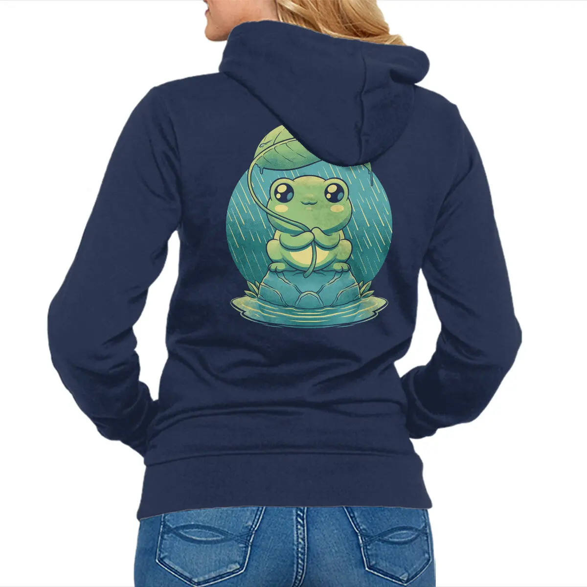 Rainy Day Cute Frog 1