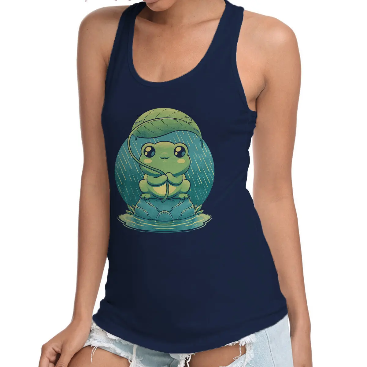 Rainy Day Cute Frog 1