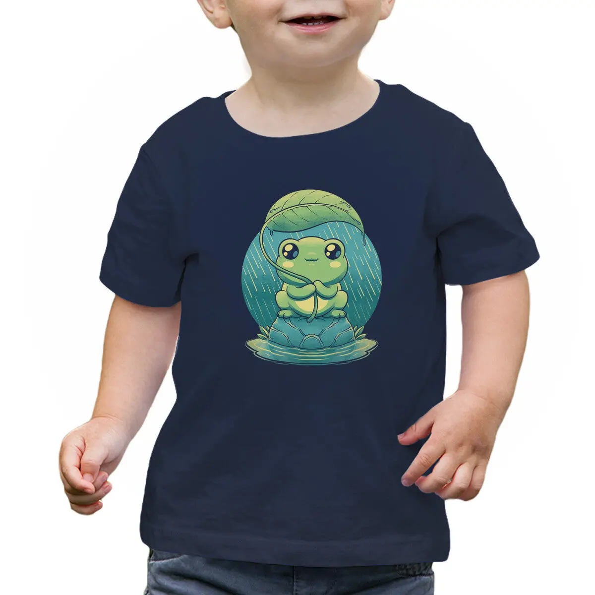 Rainy Day Cute Frog 1