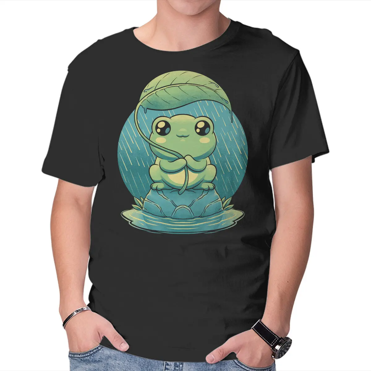 Rainy Day Cute Frog 7