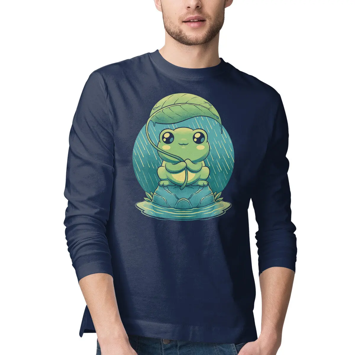 Rainy Day Cute Frog 1