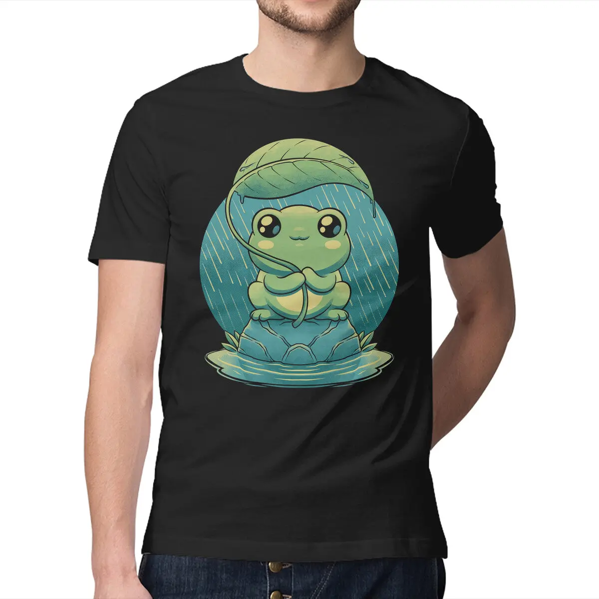 Rainy Day Cute Frog 7