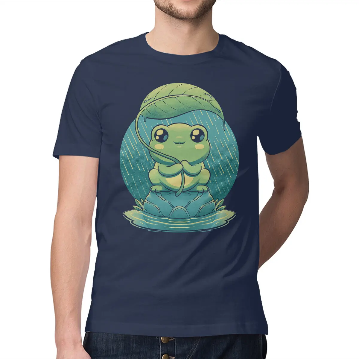 Rainy Day Cute Frog 1