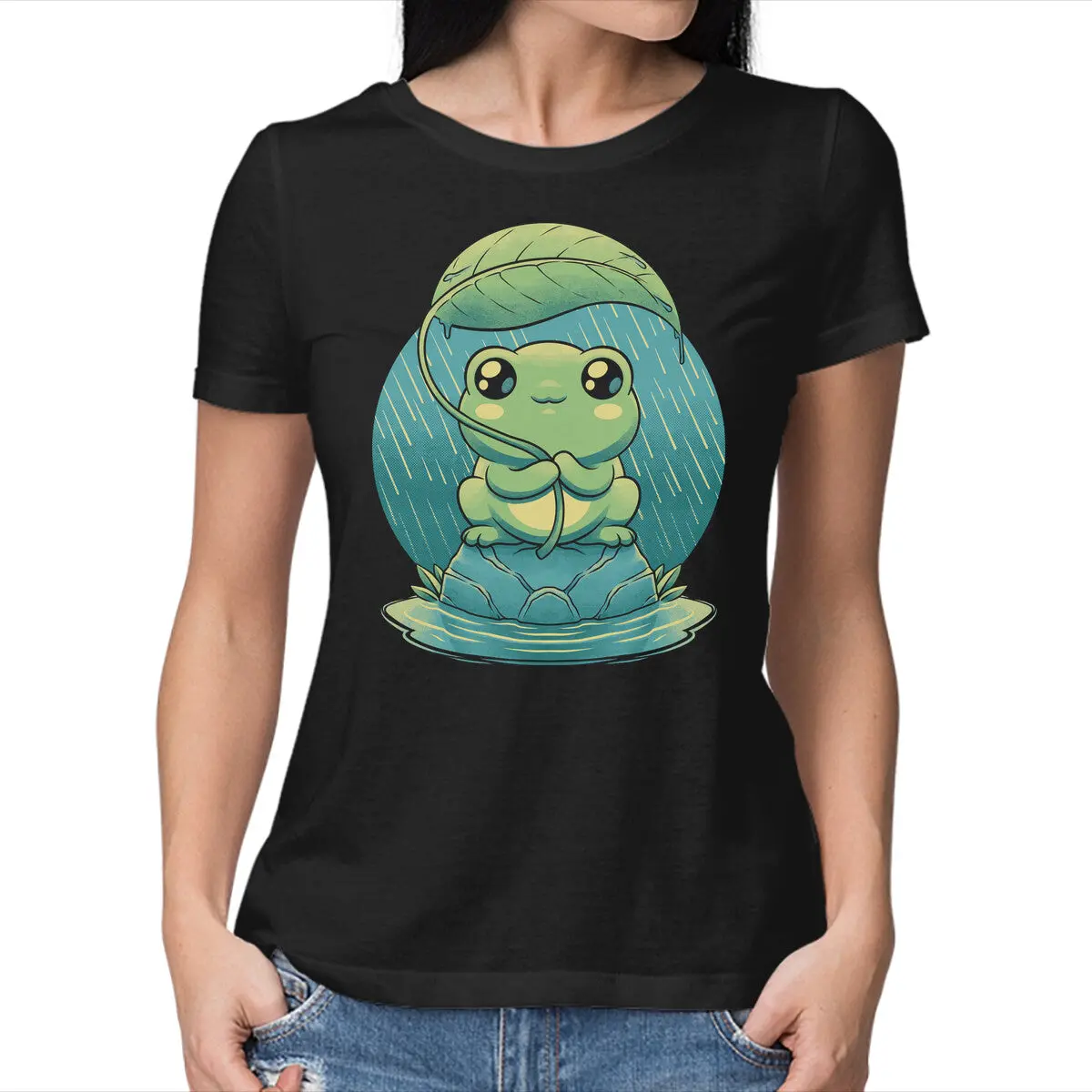 Rainy Day Cute Frog 7