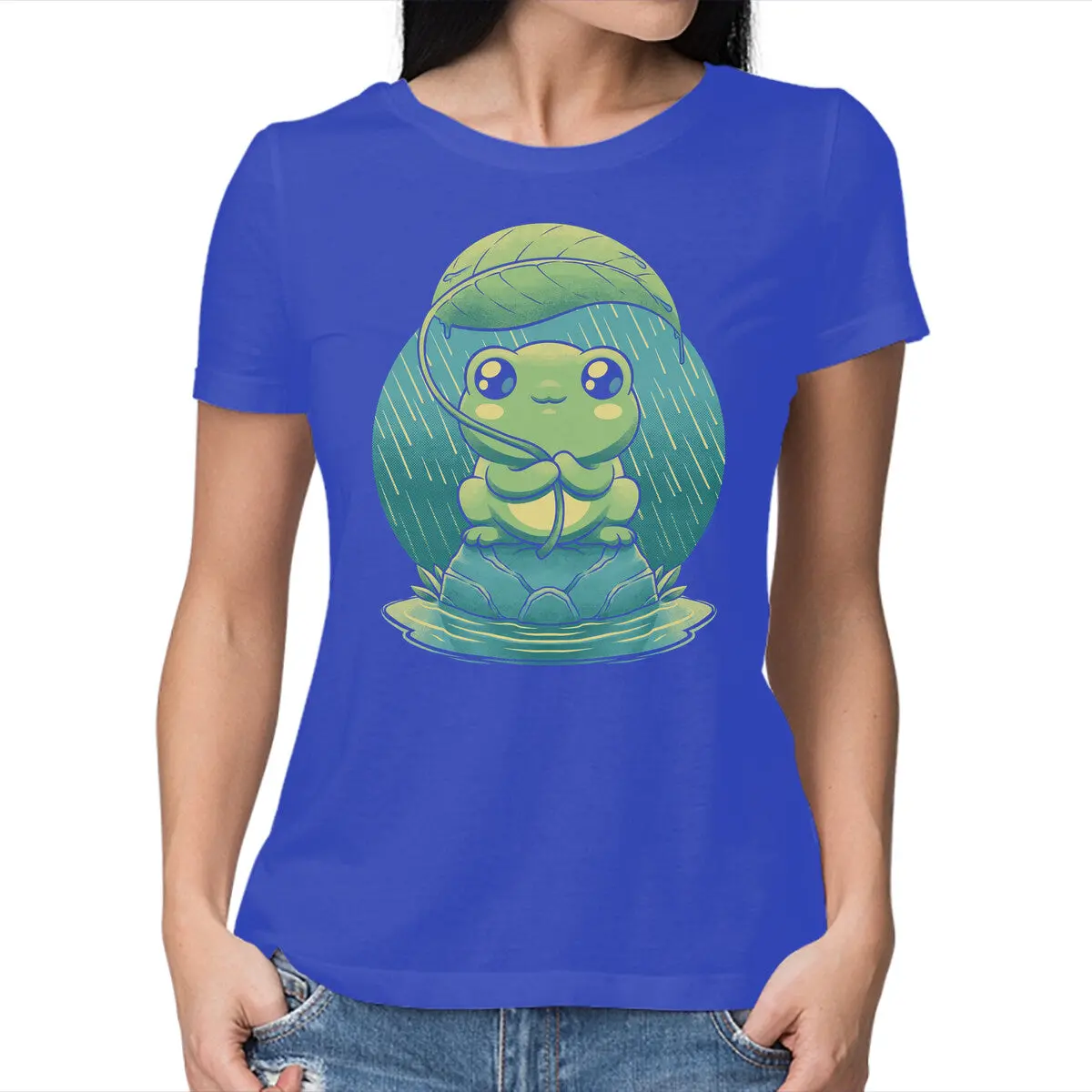 Rainy Day Cute Frog 13