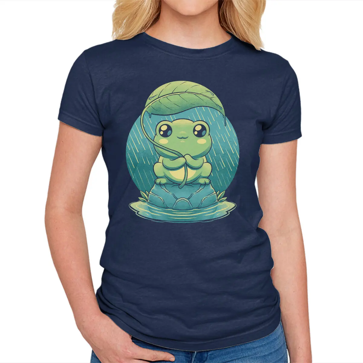 Rainy Day Cute Frog 1