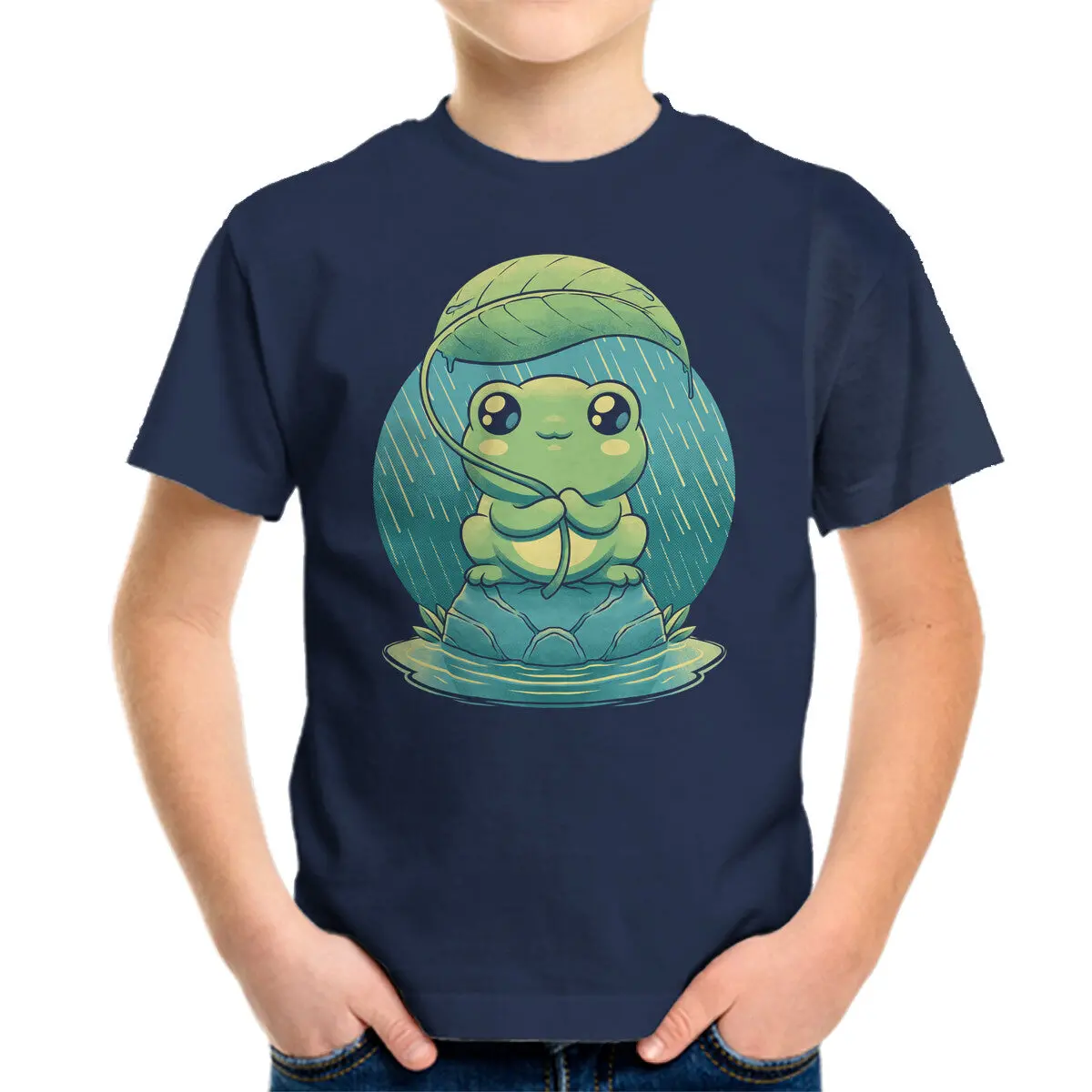 Rainy Day Cute Frog 1