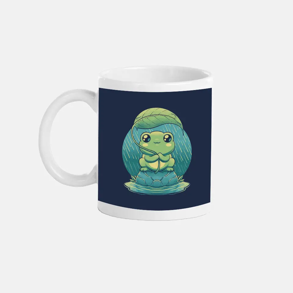 Rainy Day Cute Frog 2