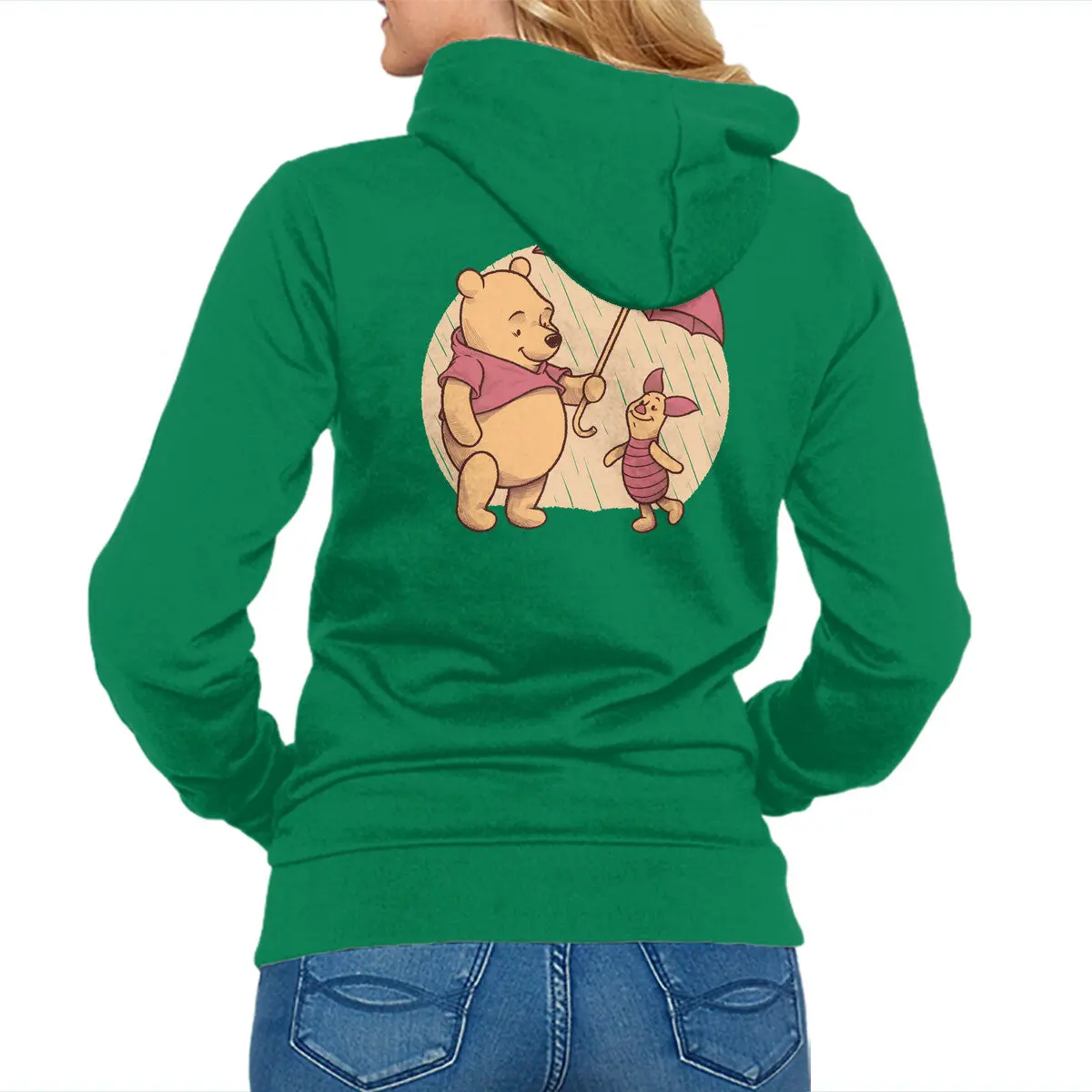 Rainy Day Bear Zip-Up Sweatshirt - Image 7