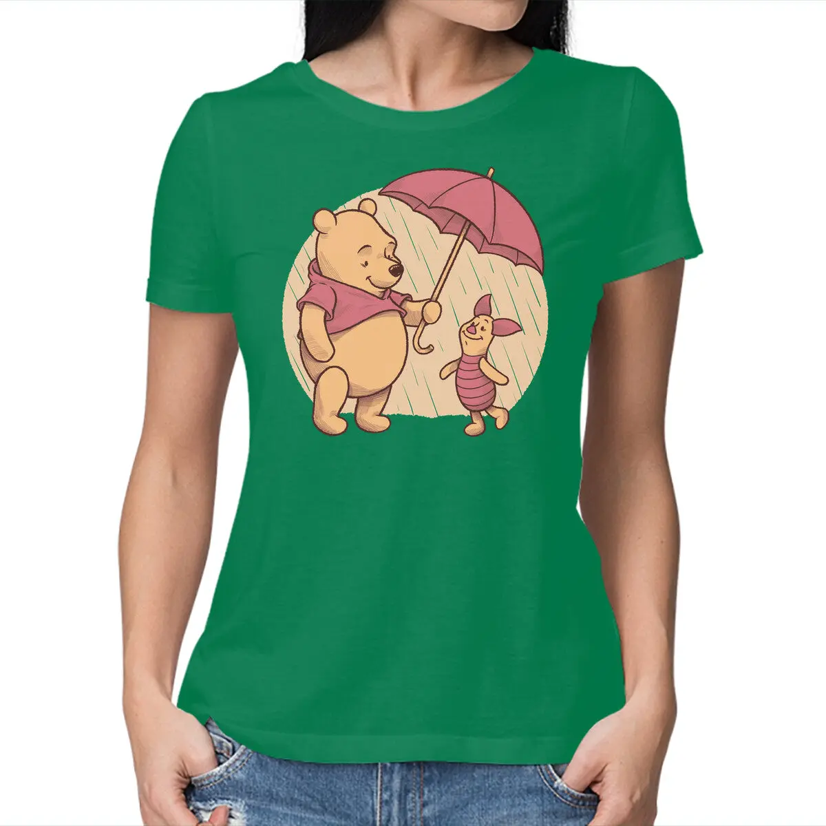 Bear Friends Casual Tee for Women - Image 17