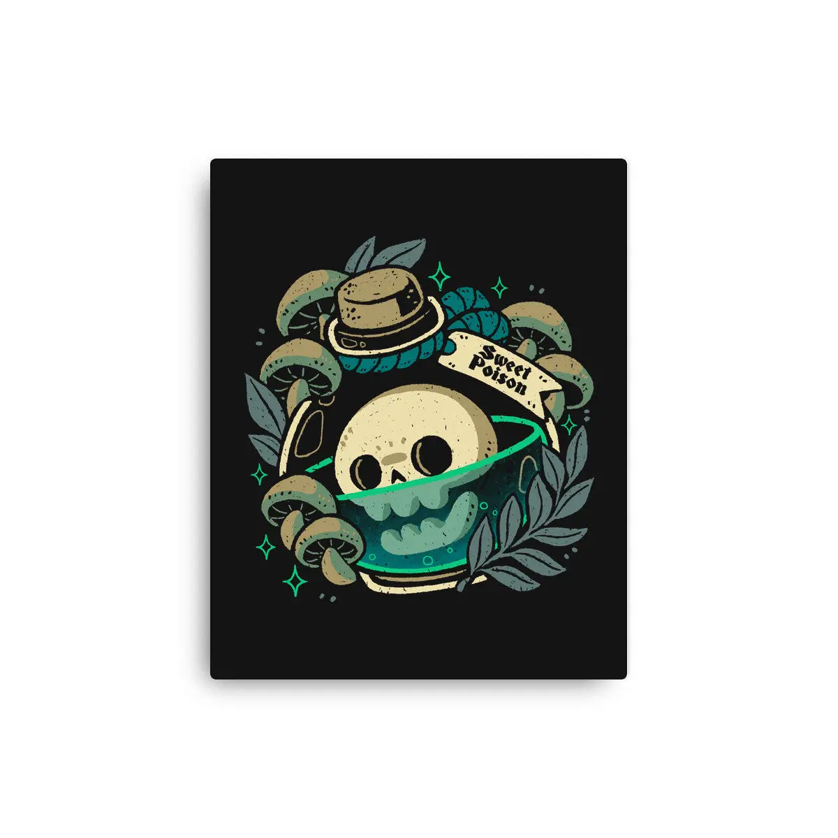 Sweet Poison Skull In Bottle 1