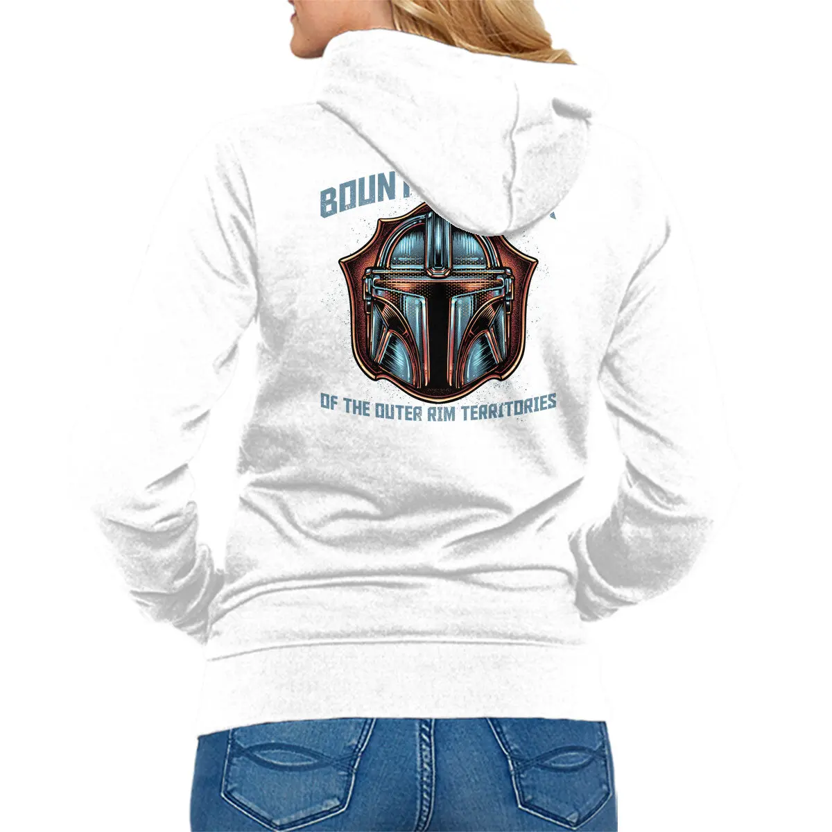 Bounty Hunter Graphic Zip-Up Sweatshirt - Image 7