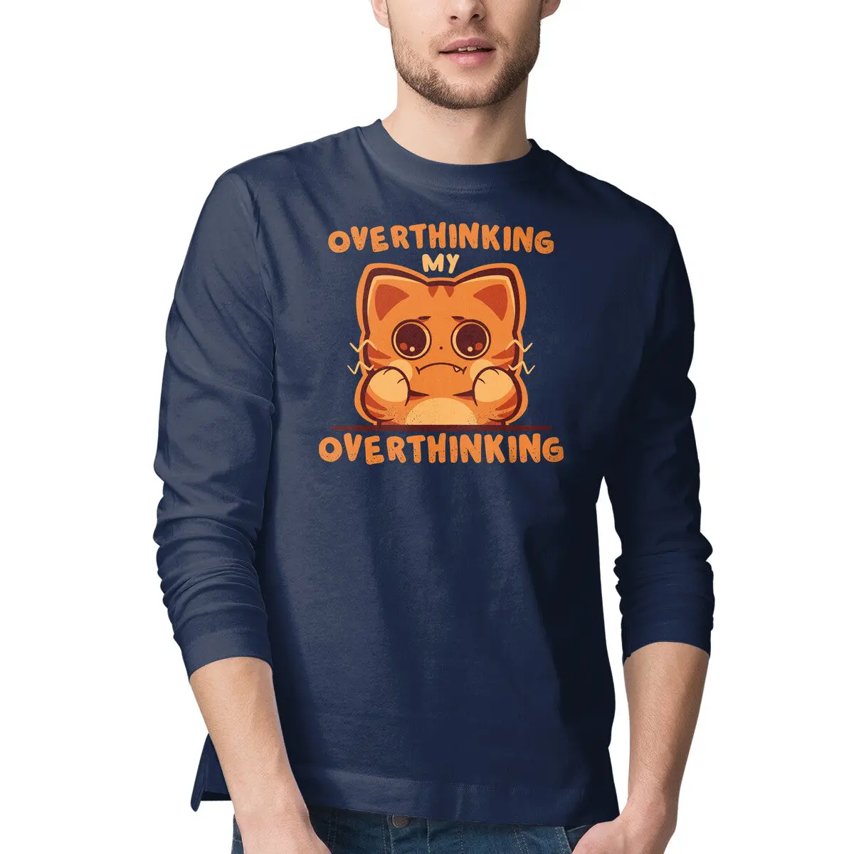 Overthinking My Overthinking Graphic T-Shirt - Image 7