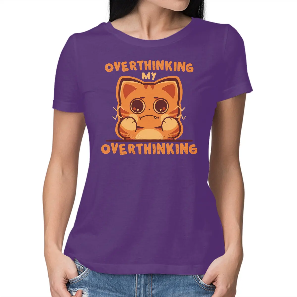 Overthinking My Overthinking Women's Soft Cotton T-Shirt - Image 13