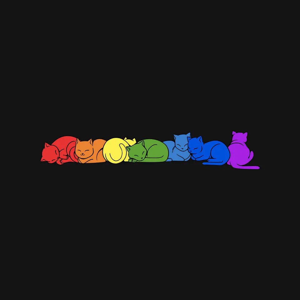 Rainbow Cats Pride 3