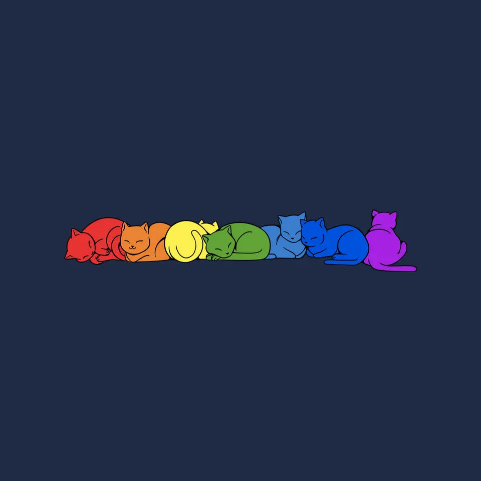 Rainbow Cats Pride 6