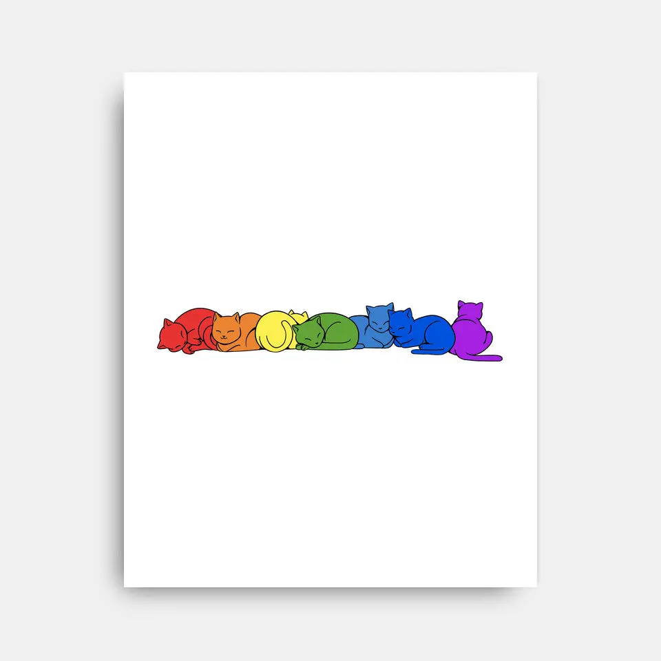 Rainbow Cats Pride 8