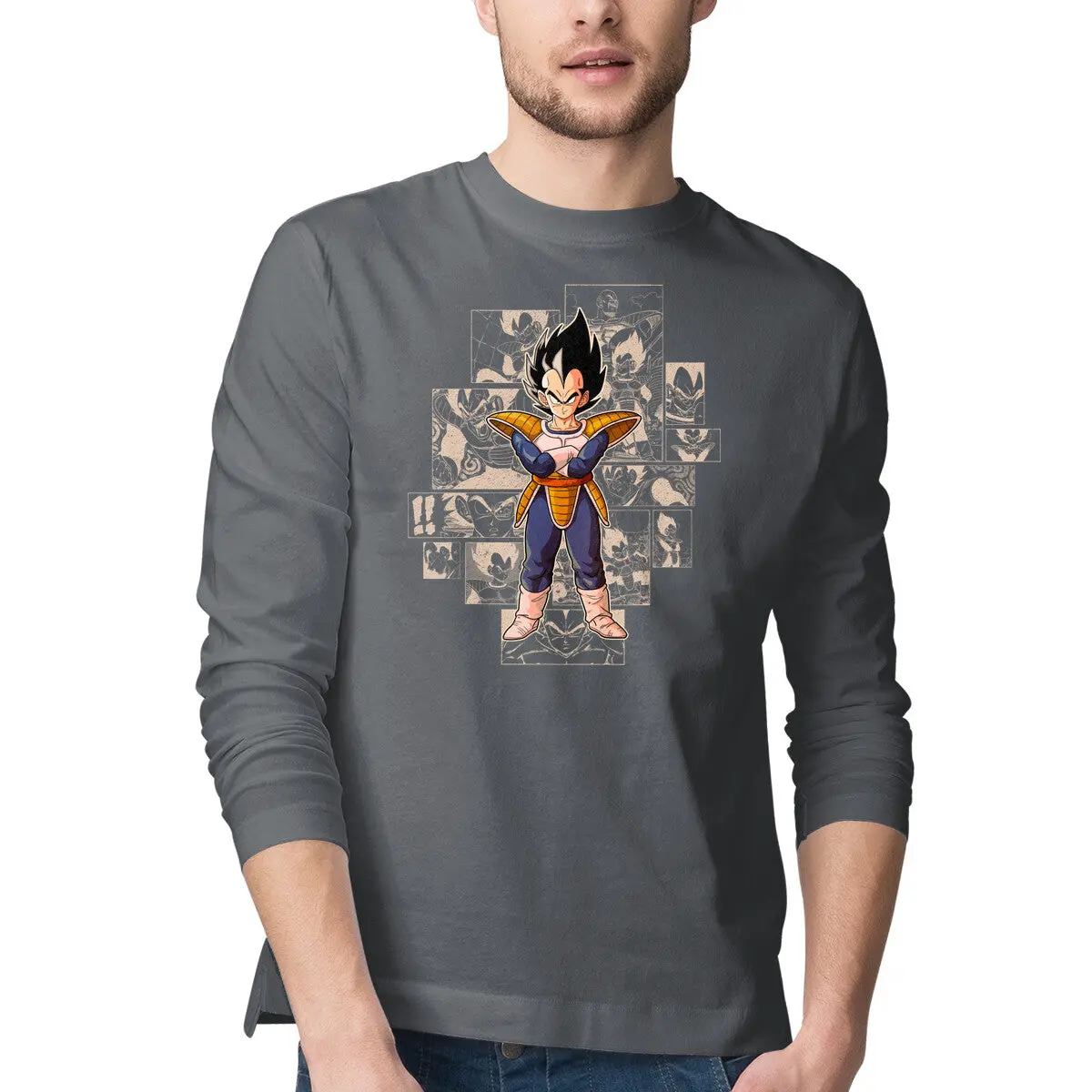 Enemy's Quest Long-Sleeve T-Shirt for Men - Image 7