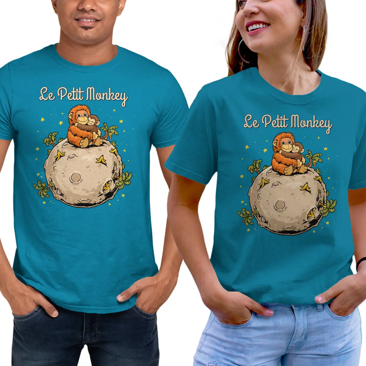 Le Petit Monkey Unisex Cotton T-Shirt - Image 9