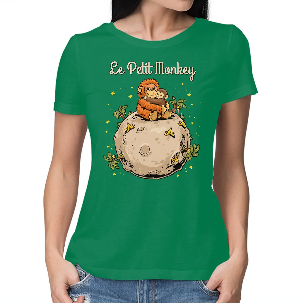 Le Petit Monkey Women's Classic Cotton T-Shirt - Image 17