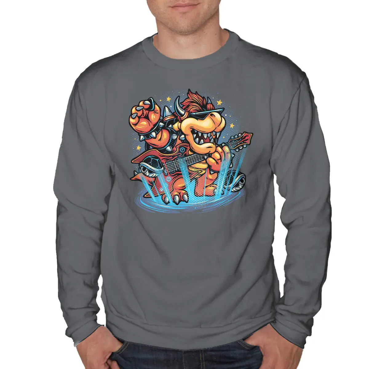Mushroom Kingdom Crewneck Sweatshirt - Image 7