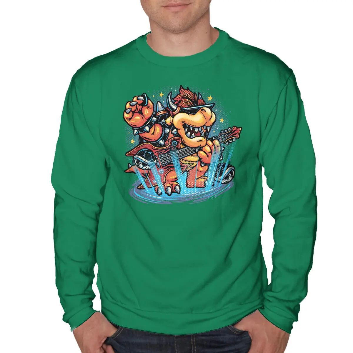 Mushroom Kingdom Crewneck Sweatshirt - Image 10