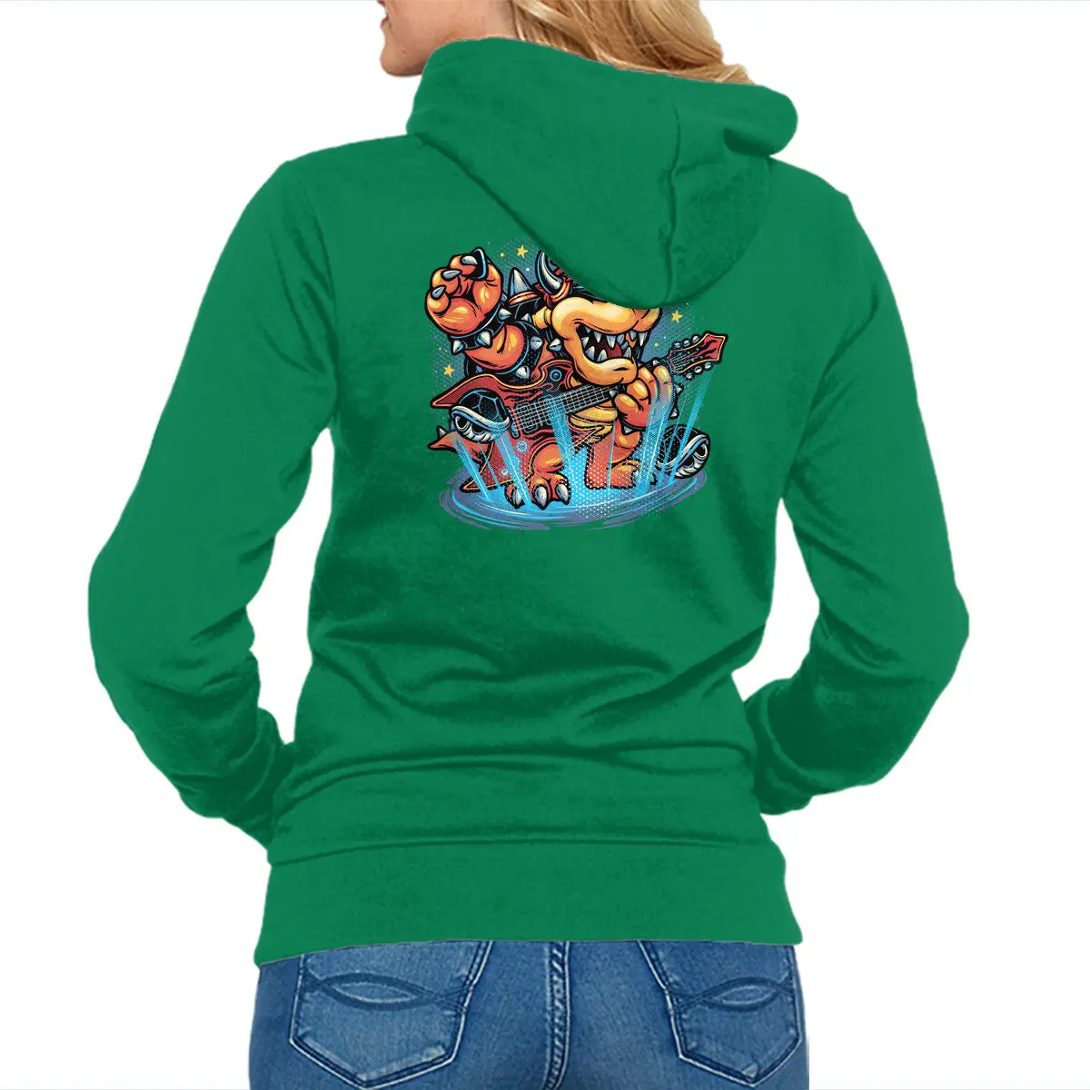 Mushroom Kingdom Zip-Up Sweatshirt - Image 7