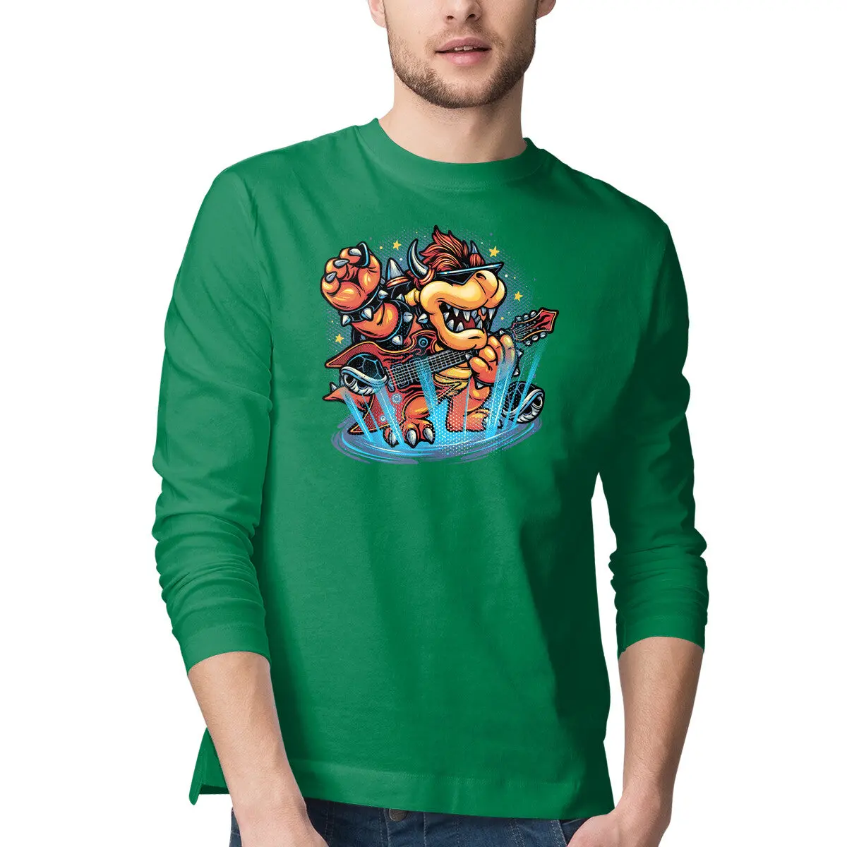 Mushroom Kingdom Long-Sleeve T-Shirt - Image 10