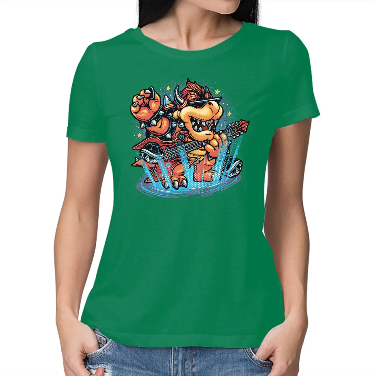 Mushroom Kingdom Women's Casual T-Shirt - Image 17
