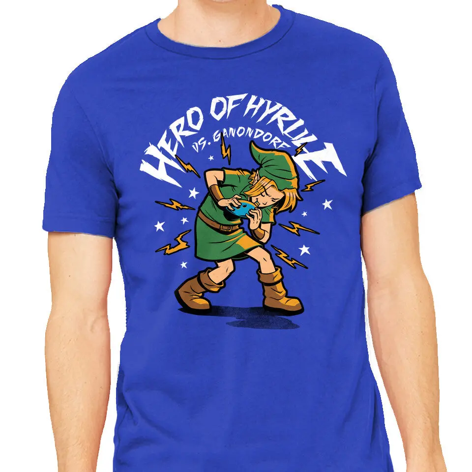 Hero-Themed Gaming Music Comic T-Shirt - Image 9