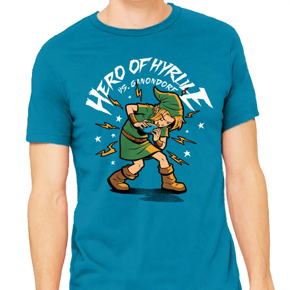 Hero-Themed Gaming Music Comic T-Shirt - Image 13