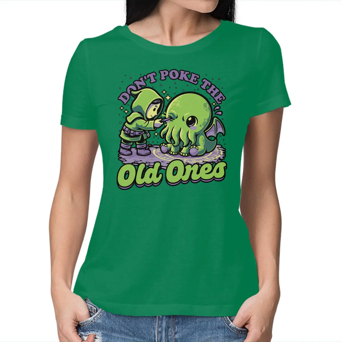 Cthulhu Humor T-Shirt for Women - Image 17