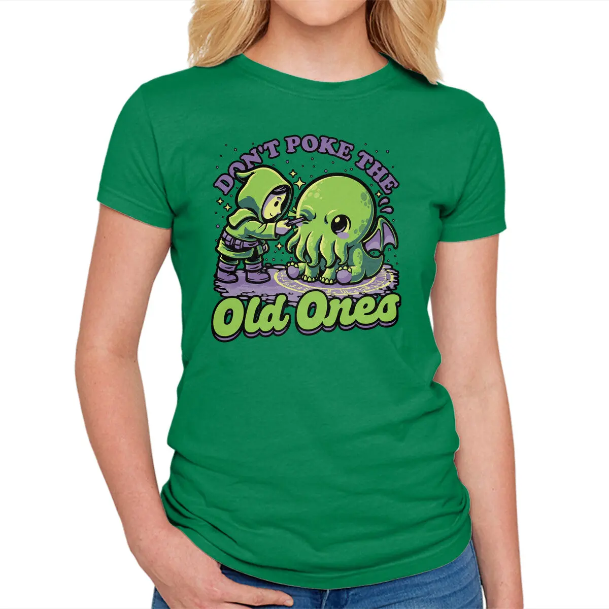 Cthulhu Humor T-Shirt for Women - Image 17