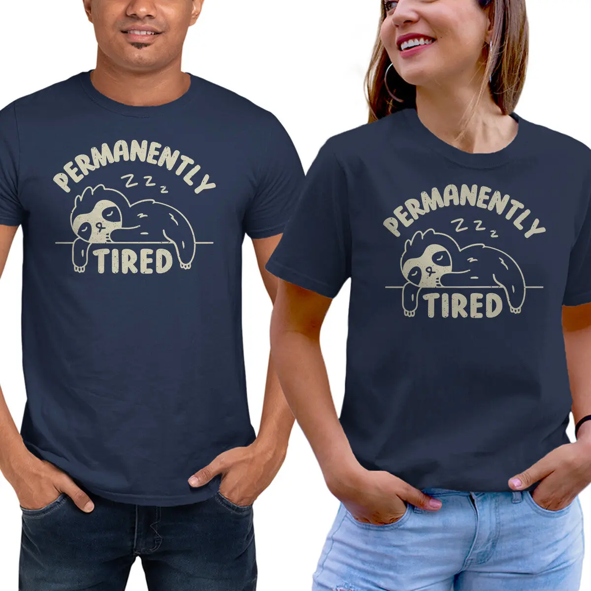 Permanently Tired Graphic T-Shirt - Image 5