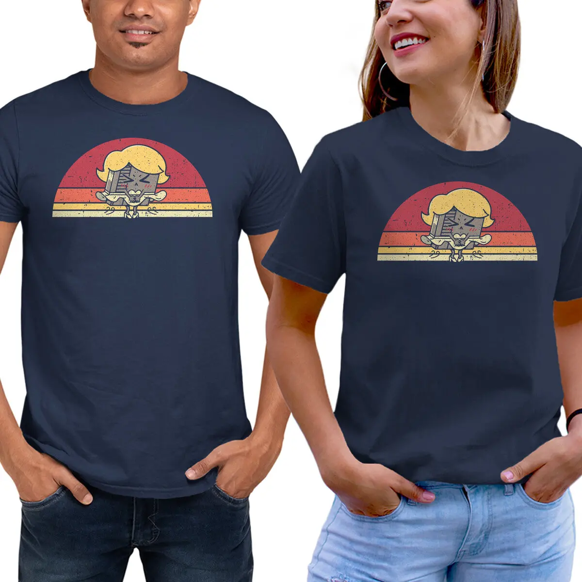 Vintage-Inspired Wind-Up Girl Tee - Image 5